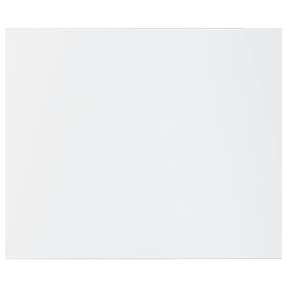 Ripiani per Libreria 8pz Bianco Lucido 60x50x1,5cm Multistrato