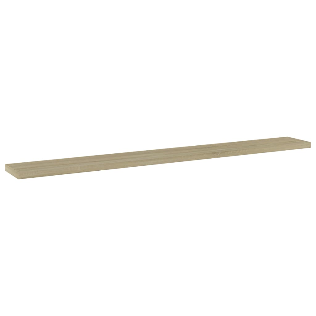 Ripiani per Libreria 8pz Rovere Sonoma 80x10x1,5cm Multistrato