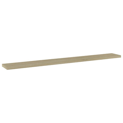 Ripiani per Libreria 8pz Rovere Sonoma 80x10x1,5cm Multistrato