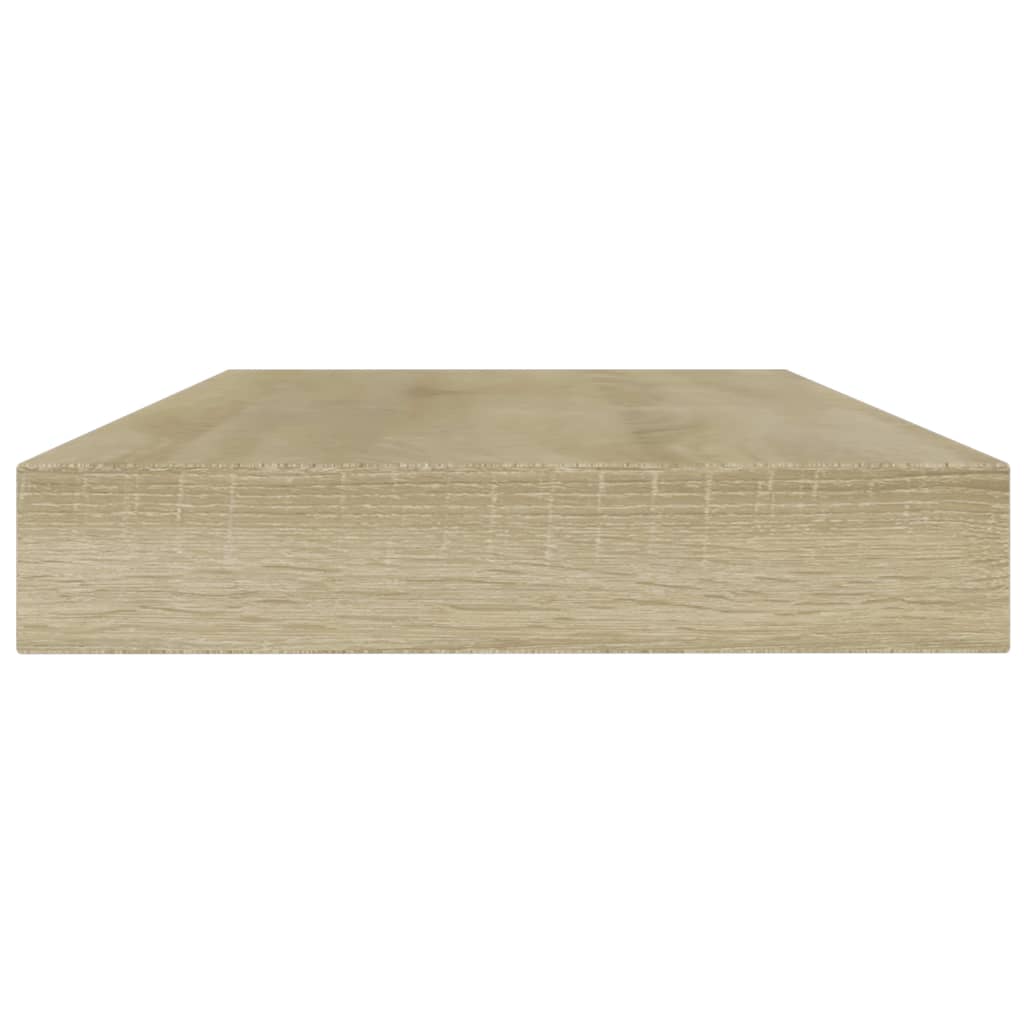 Ripiani per Libreria 8pz Rovere Sonoma 80x10x1,5cm Multistrato