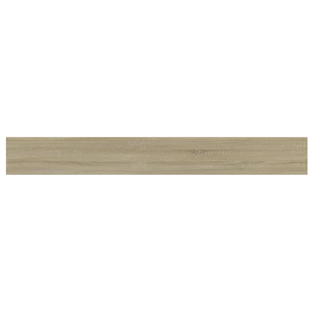 Ripiani per Libreria 8pz Rovere Sonoma 80x10x1,5cm Multistrato