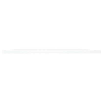 Ripiani per Libreria 4pz Bianchi 80x20x1,5 cm Legno Multistrato
