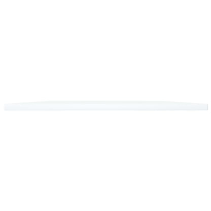 Ripiani per Libreria 8pz Bianchi 80x20x1,5 cm Legno Multistrato