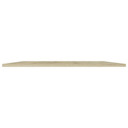 Ripiani per Libreria 4pz Rovere Sonoma 80x20x1,5cm Multistrato
