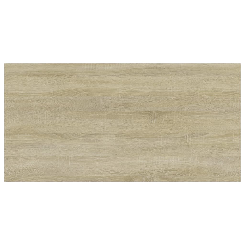 Ripiani per Libreria 8pz Rovere Sonoma 80x30x1,5cm Multistrato