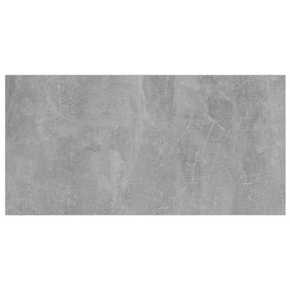 Ripiani per Libreria 4pz Grigio Cemento 80x30x1,5cm Multistrato