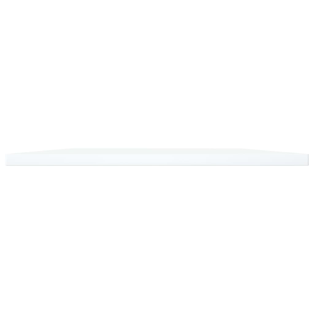 Ripiani per Libreria 4pz Bianchi 80x40x1,5 cm Legno Multistrato