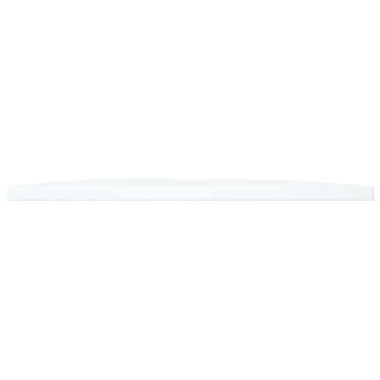 Ripiani per Libreria 4pz Bianchi 80x40x1,5 cm Legno Multistrato