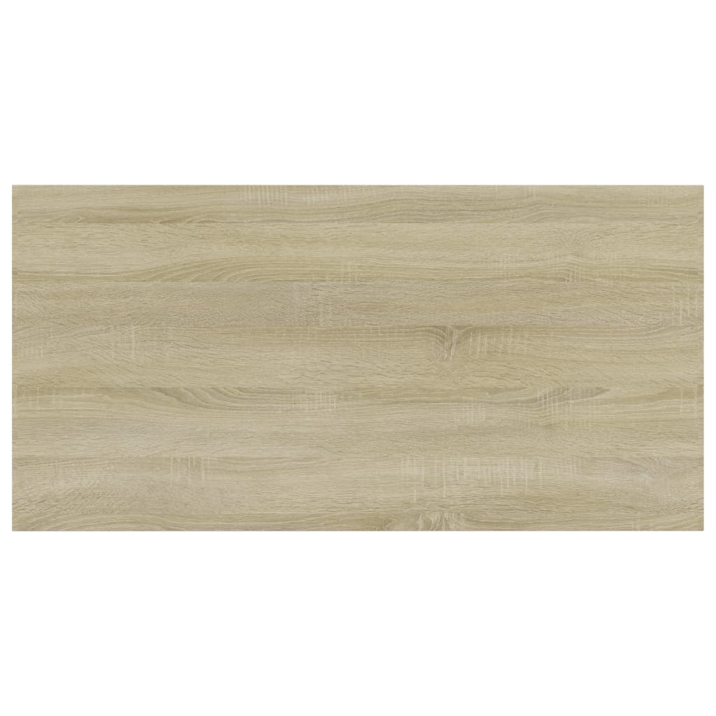 Ripiani per Libreria 4pz Rovere Sonoma 80x40x1,5cm Multistrato