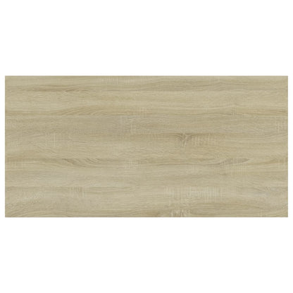 Ripiani per Libreria 8pz Rovere Sonoma 80x40x1,5cm Multistrato