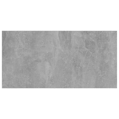 Ripiani per Libreria 8pz Grigio Cemento 80x40x1,5cm Multistrato