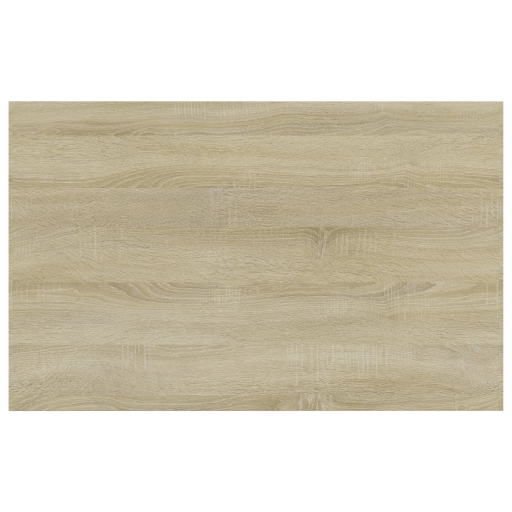 Ripiani per Libreria 4pz Rovere Sonoma 80x50x1,5cm Multistrato