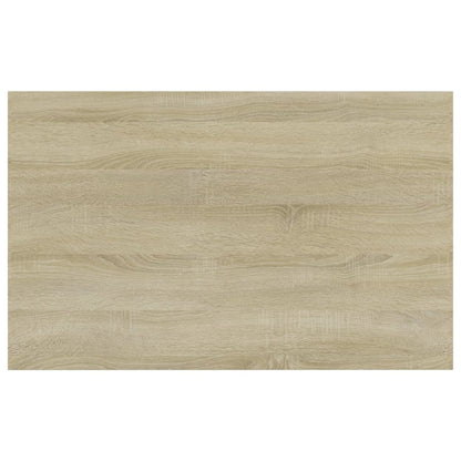 Ripiani per Libreria 4pz Rovere Sonoma 80x50x1,5cm Multistrato