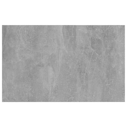 Ripiani per Libreria 4pz Grigio Cemento 80x50x1,5cm Multistrato