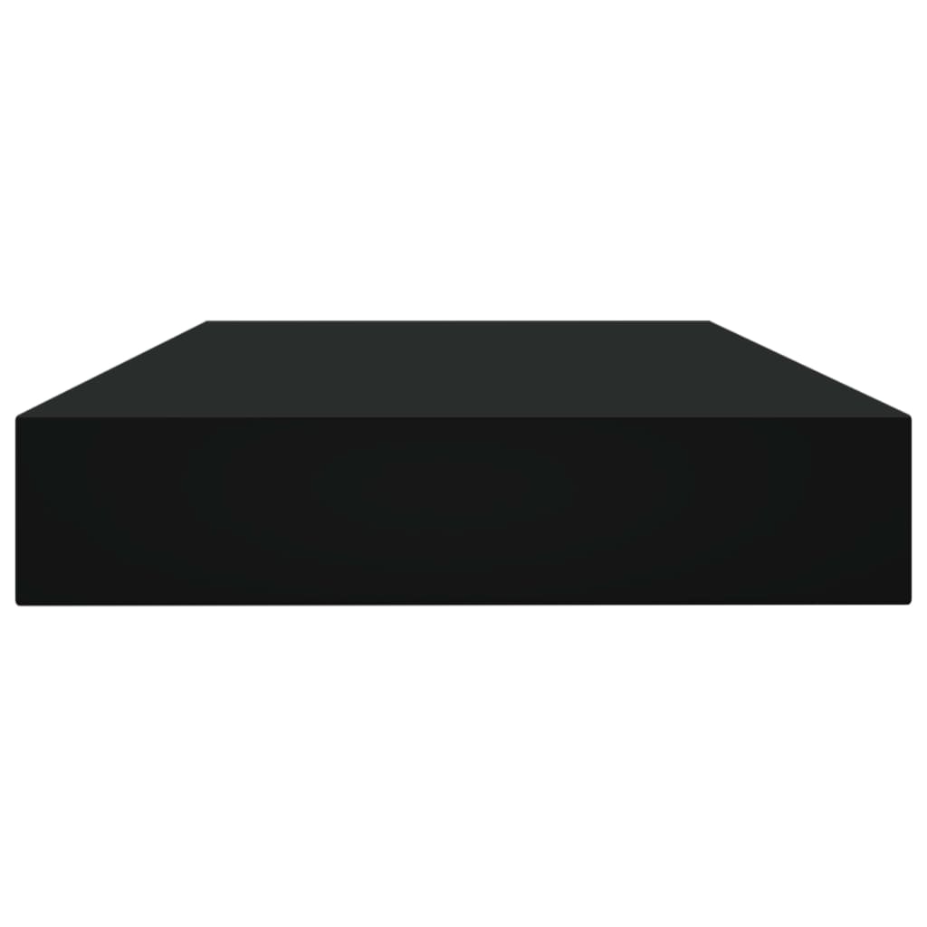 Ripiani per Libreria 4pz Neri 100x10x1,5cm in Legno Multistrato