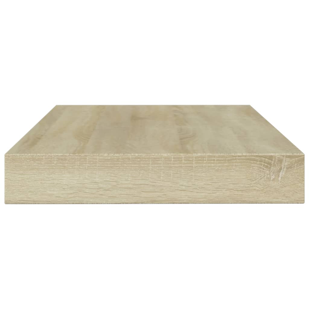 Ripiani per Libreria 4pz Rovere Sonoma 100x10x1,5cm Multistrato