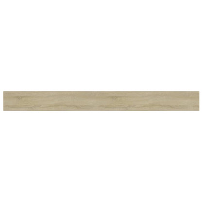Ripiani per Libreria 4pz Rovere Sonoma 100x10x1,5cm Multistrato