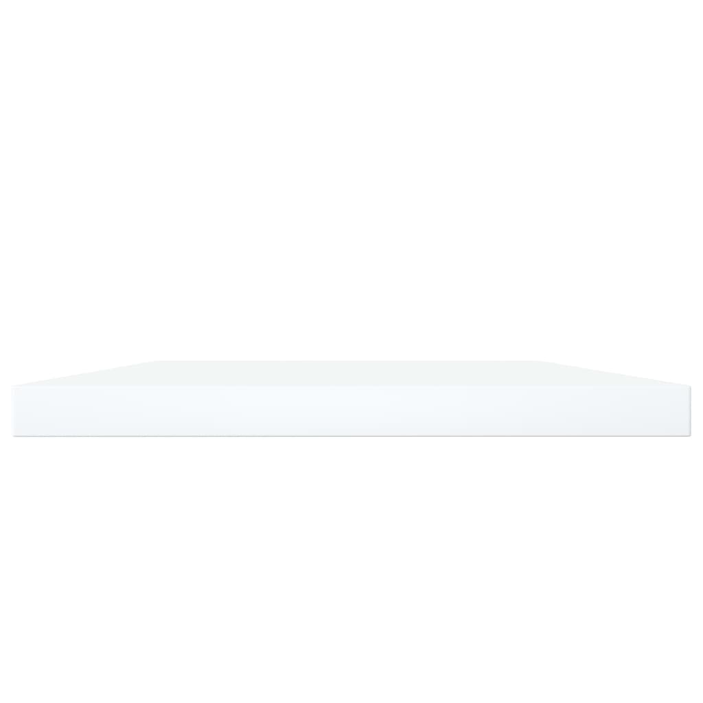 Ripiani per Libreria 4pz Bianchi 100x20x1,5cm Legno Multistrato