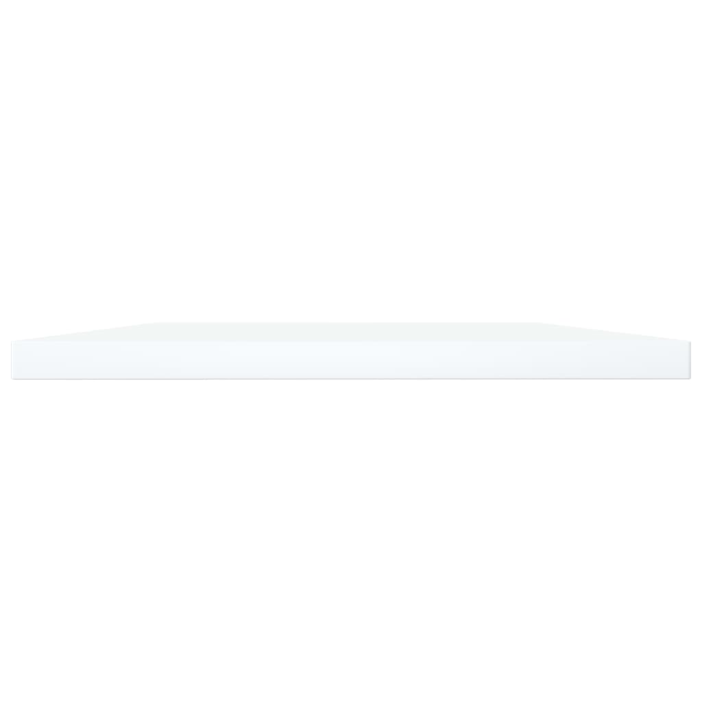 Ripiani per Libreria 8pz Bianchi 100x30x1,5cm Legno Multistrato