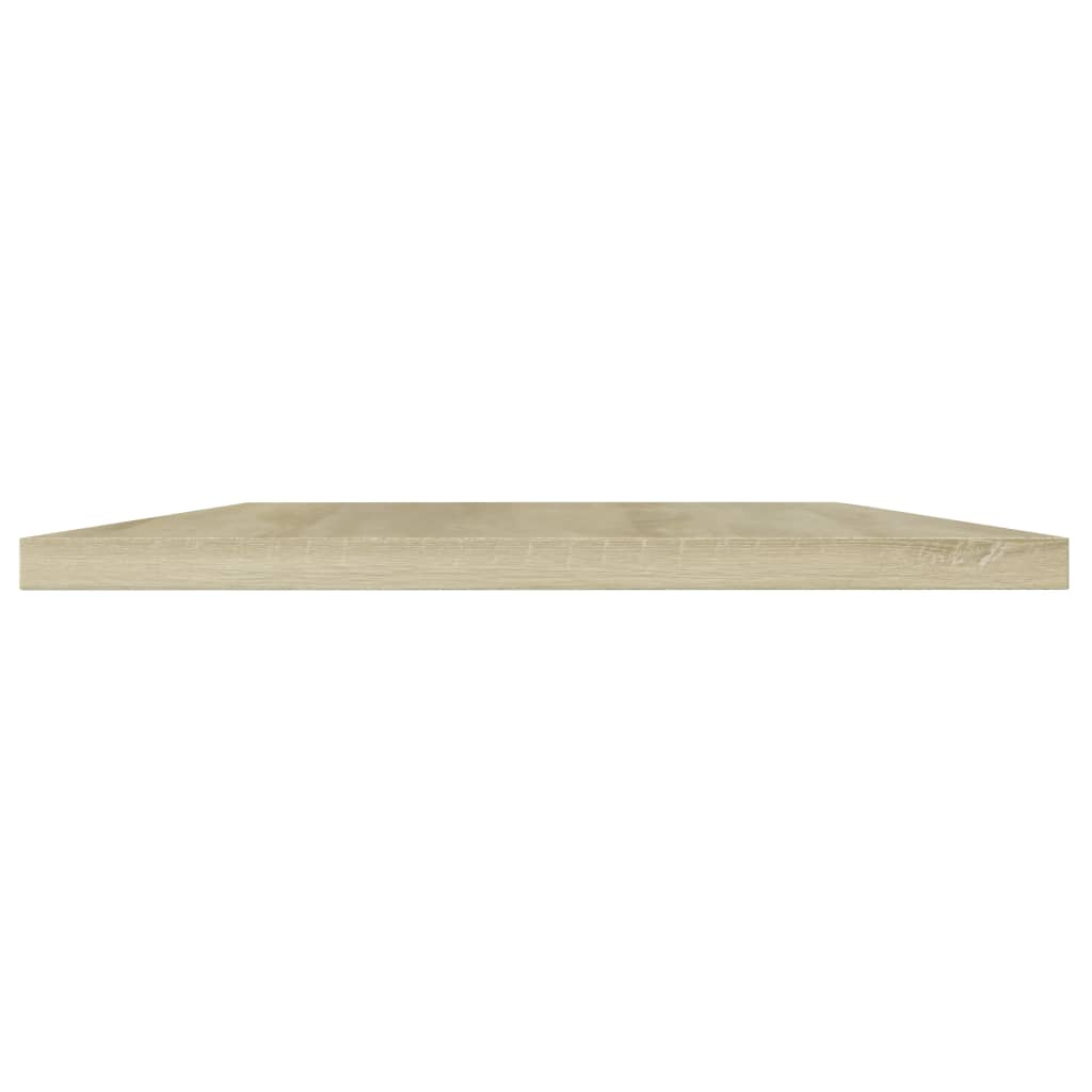 Ripiani per Libreria 4pz Rovere Sonoma 100x30x1,5cm Multistrato