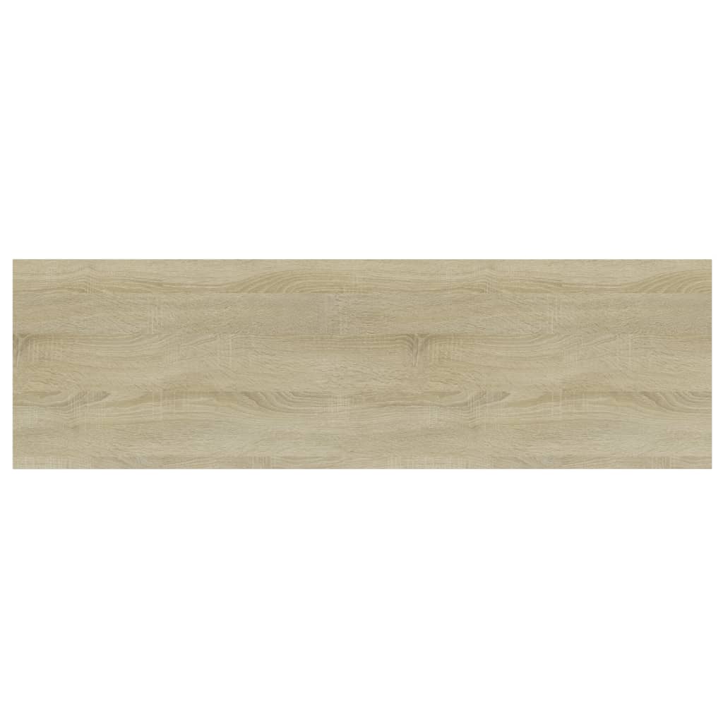 Ripiani per Libreria 4pz Rovere Sonoma 100x30x1,5cm Multistrato