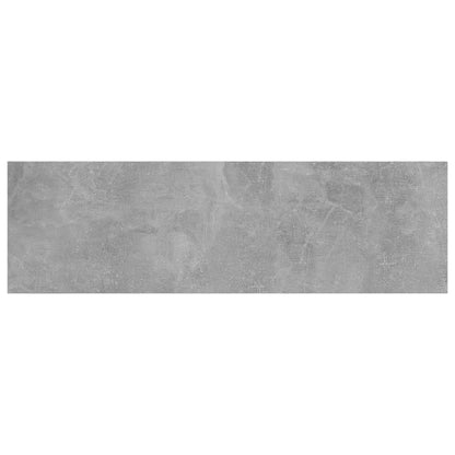 Ripiani Libreria 8pz Grigio Cemento 100x30x1,5cm Multistrato