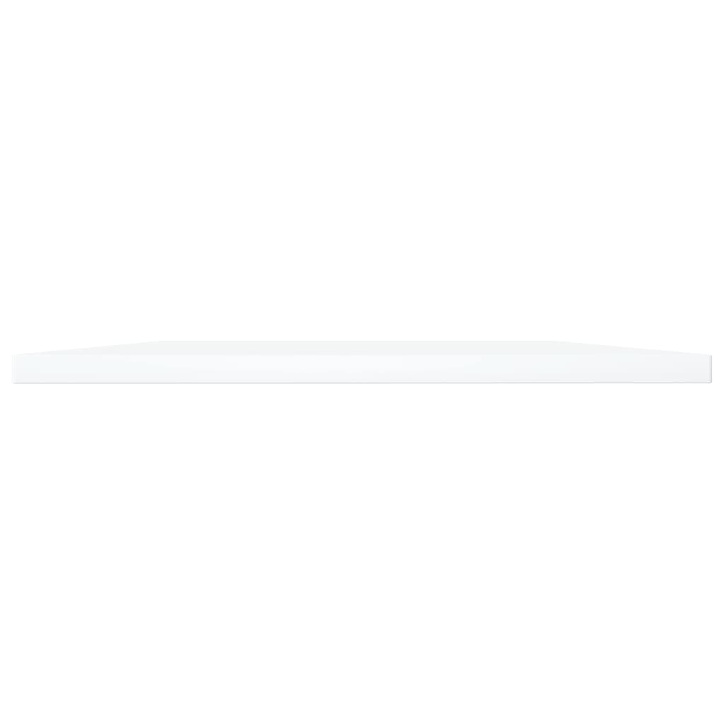 Ripiani per Libreria 4pz Bianchi 100x40x1,5cm Legno Multistrato