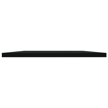 Ripiani per Libreria 4pz Neri 100x40x1,5cm in Legno Multistrato