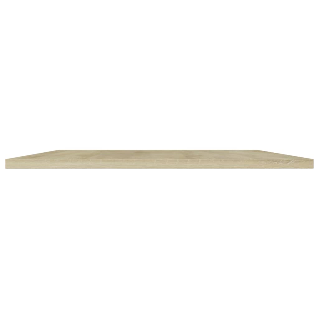 Ripiani per Libreria 4pz Rovere Sonoma 100x40x1,5cm Multistrato