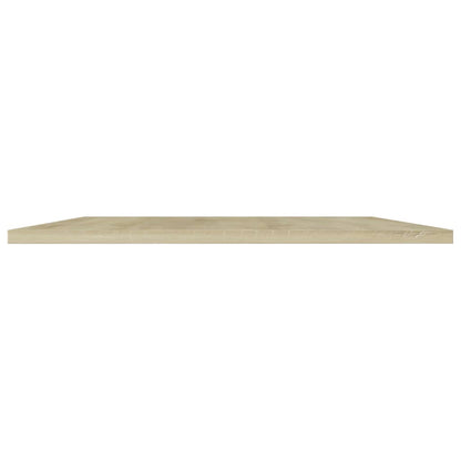 Ripiani per Libreria 4pz Rovere Sonoma 100x40x1,5cm Multistrato