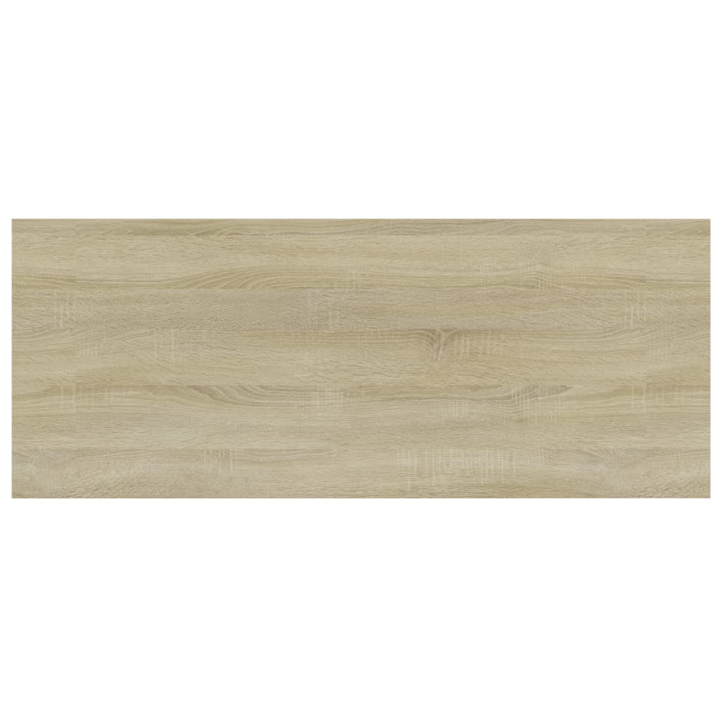 Ripiani per Libreria 4pz Rovere Sonoma 100x40x1,5cm Multistrato