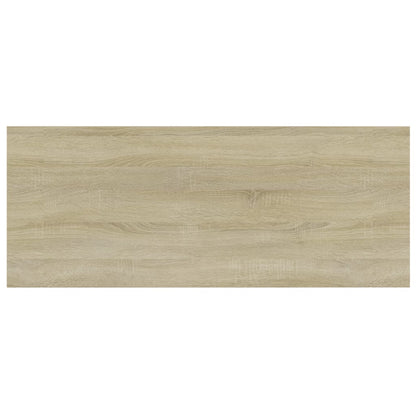 Ripiani per Libreria 4pz Rovere Sonoma 100x40x1,5cm Multistrato