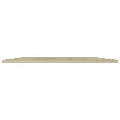 Ripiani per Libreria 4pz Rovere Sonoma 100x50x1,5cm Multistrato