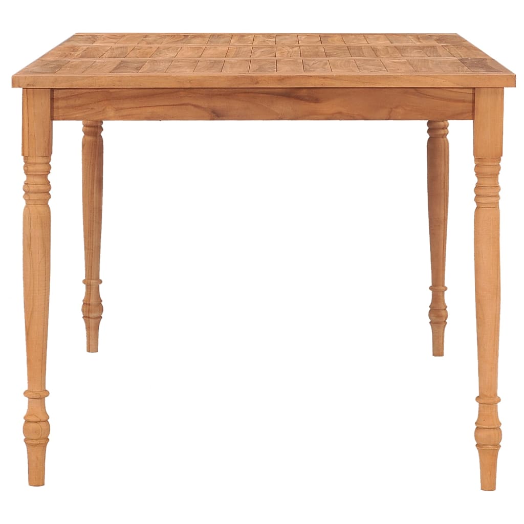 Tavolo Batavia 150x90x75 cm in Legno Massello di Teak
