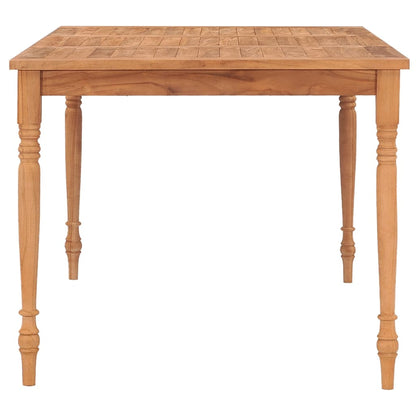 Tavolo Batavia 150x90x75 cm in Legno Massello di Teak