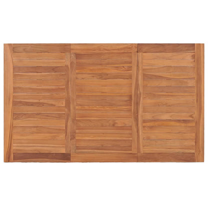Tavolo Batavia 150x90x75 cm in Legno Massello di Teak