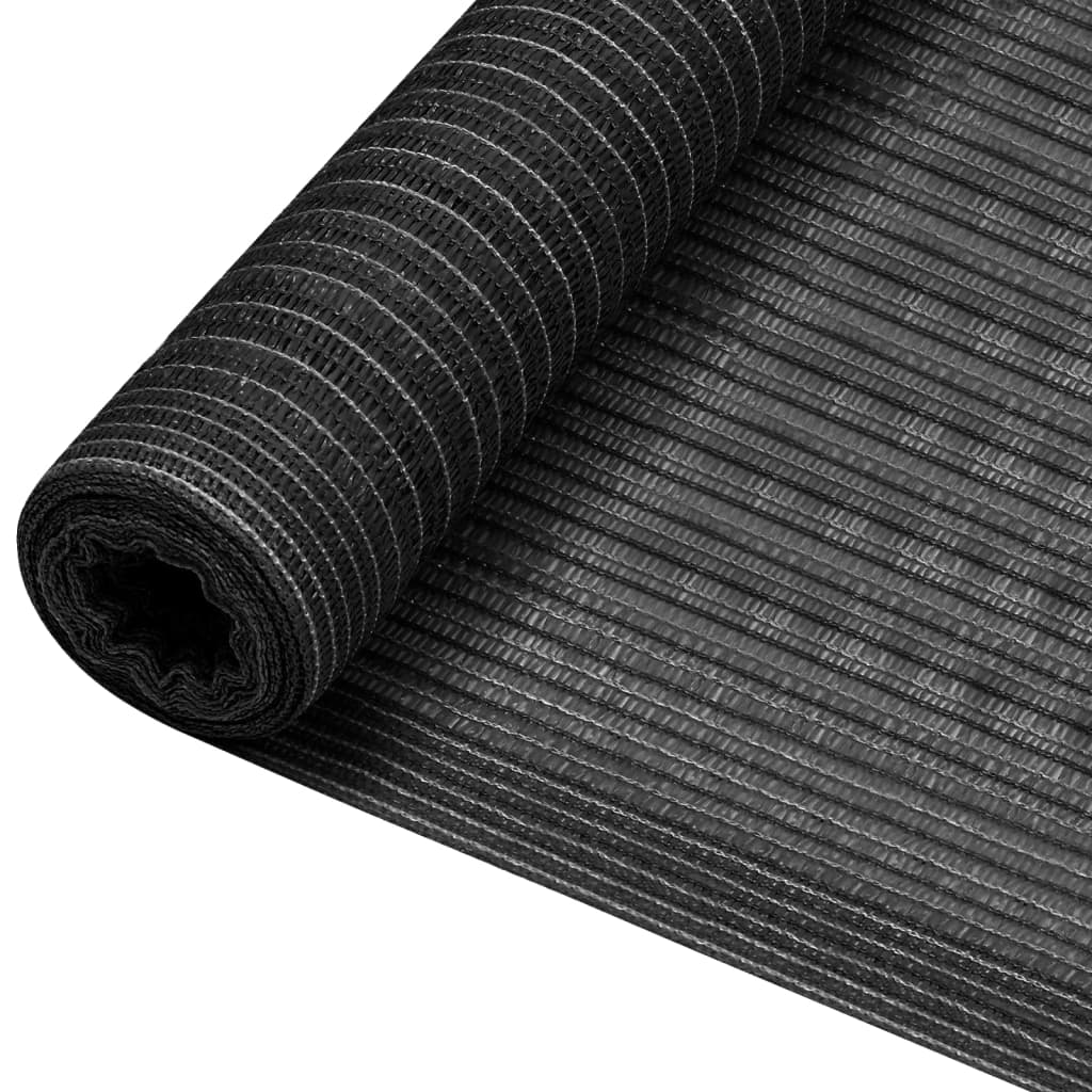 Rete per Privacy Antracite 1,2x50 m in HDPE 75 g/mÃ‚Â²