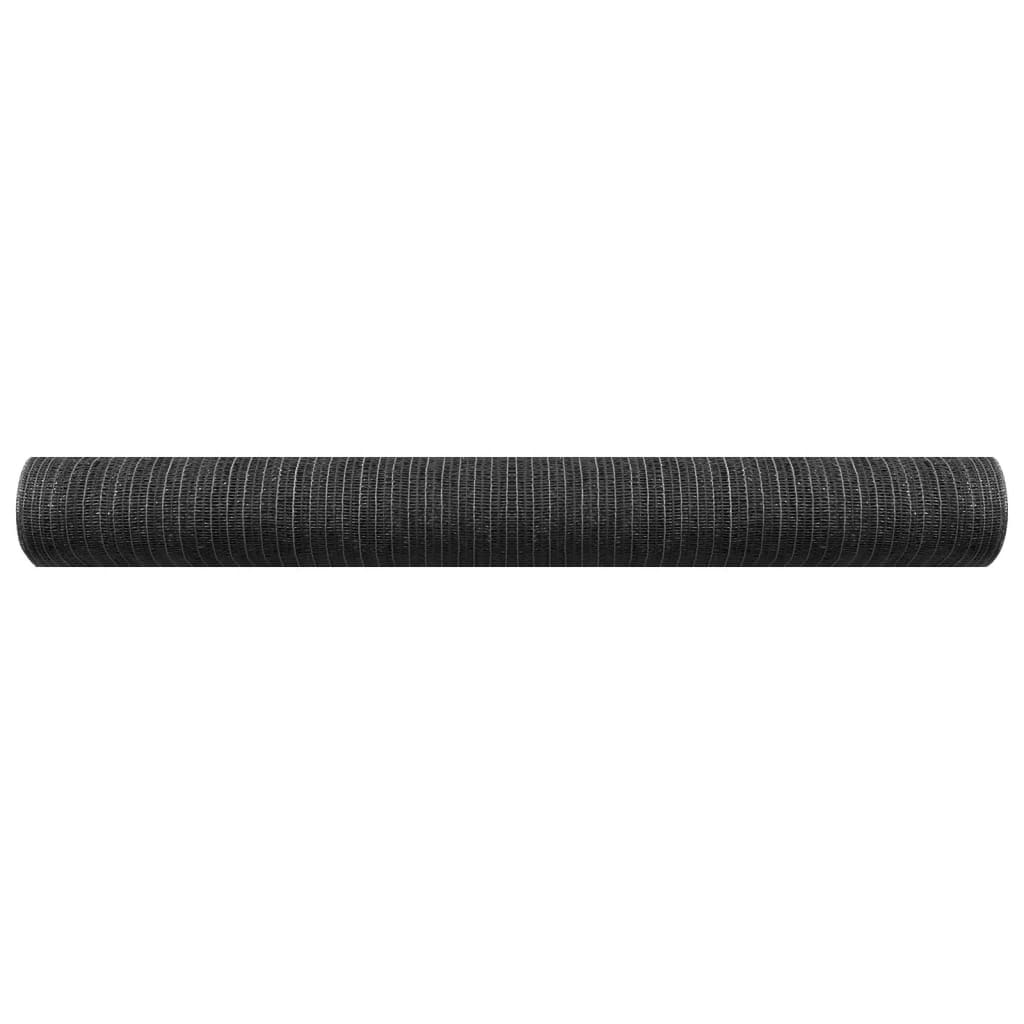 Rete per Privacy Antracite 2x25 m in HDPE 150 g/mÂ²