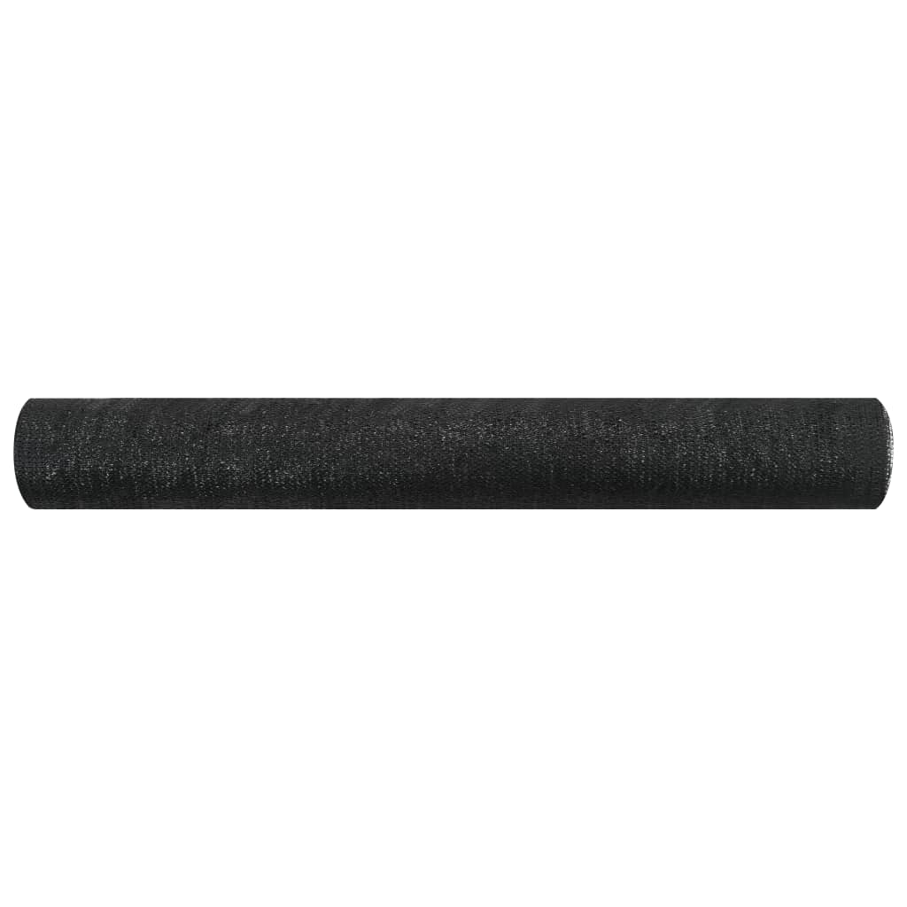 Rete per Privacy Nera 1,2x10 m in HDPE 75 g/mÂ²