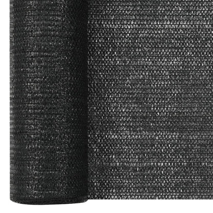 Rete per Privacy Nera 1,2x10 m in HDPE 75 g/mÂ²