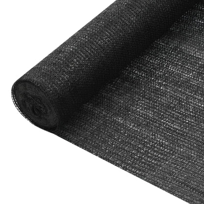 Rete per Privacy Nera 1,2x25 m in HDPE 75 g/mÂ²