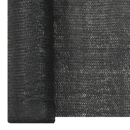 Rete per Privacy Nera 1,2x25 m in HDPE 150 g/mÂ²