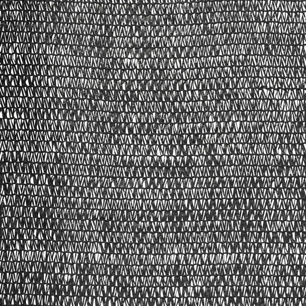 Rete per Privacy Nera 1,5x25 m in HDPE 150 g/m²