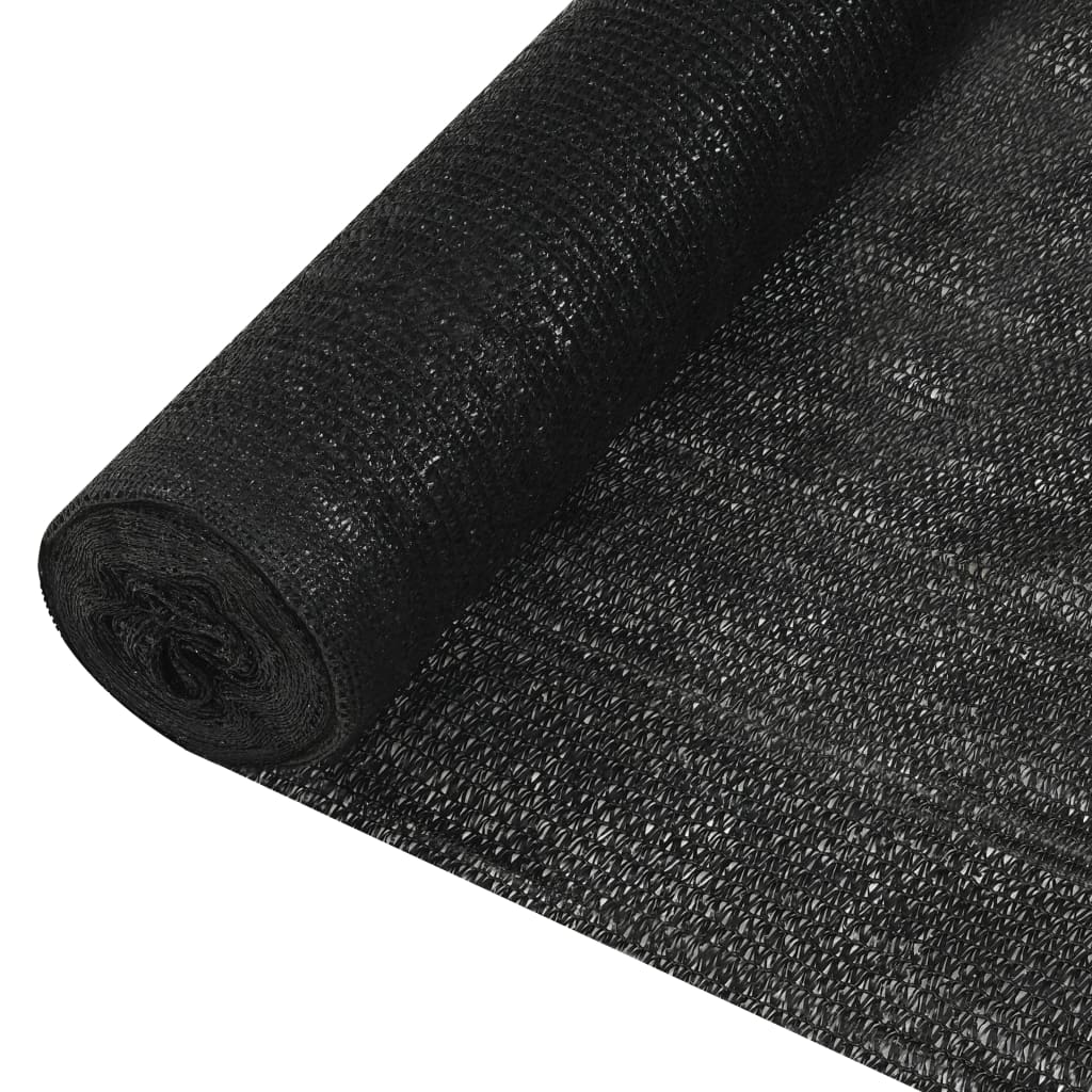 Rete per Privacy Nera 2x10 m in HDPE 150 g/mÂ²