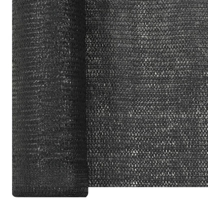 Rete per Privacy Nera 3,6x50 m in HDPE 150 g/mÂ²