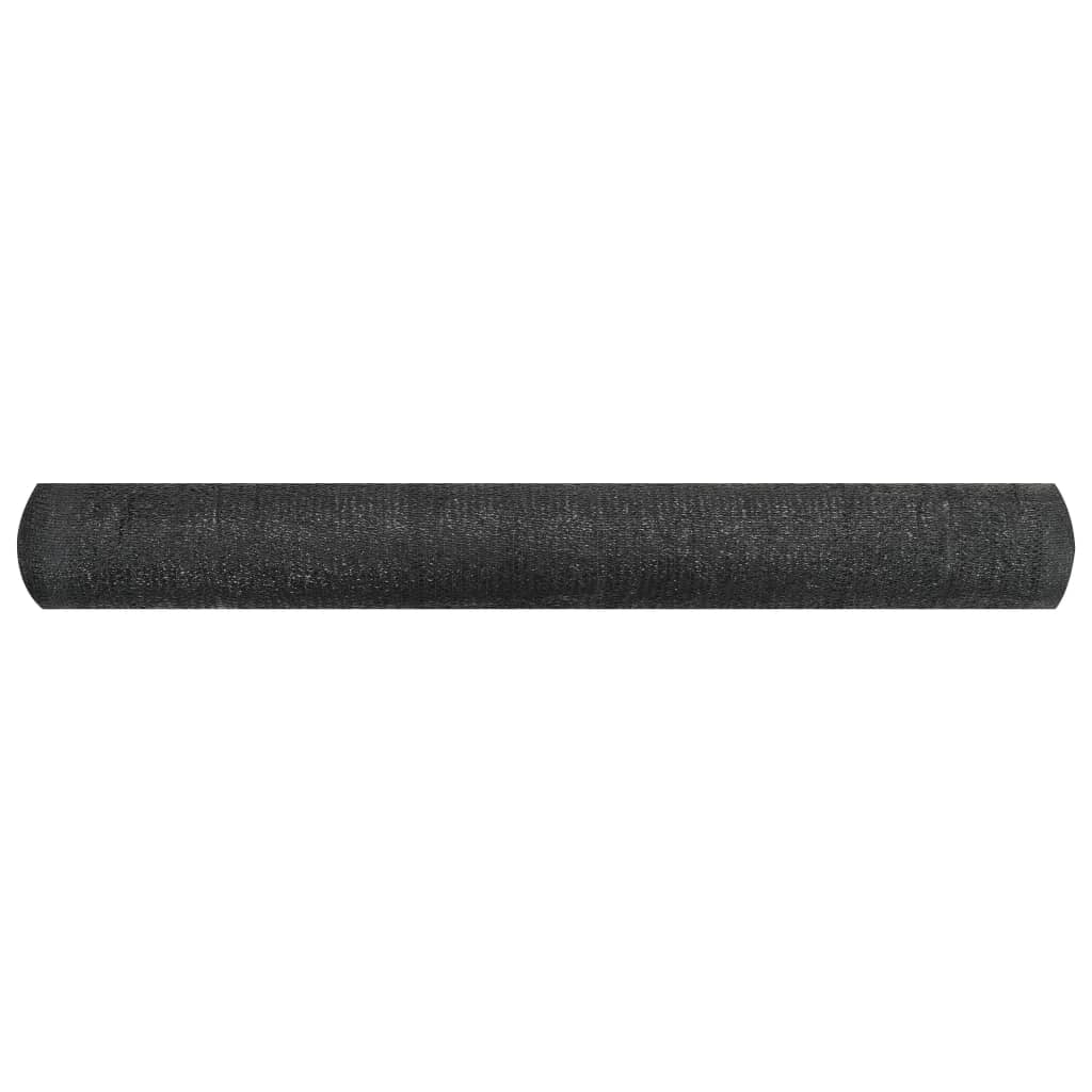 Rete per Privacy Nera 1x50 m in HDPE 195 g/mÂ²