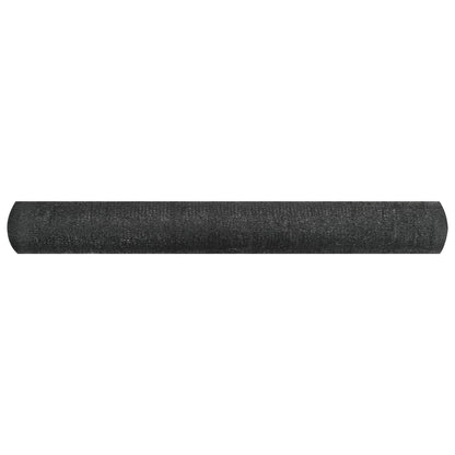Rete per Privacy Nera 1,5x25 m in HDPE 195 g/mÂ²