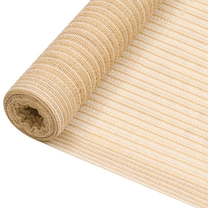 Rete per Privacy Beige 2x10 m in HDPE 150 g/mÂ²