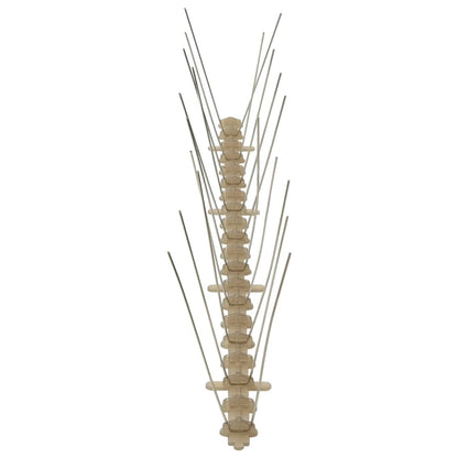 Set Dissuasori per Uccelli e Piccioni 20 pz 2 File 10 m