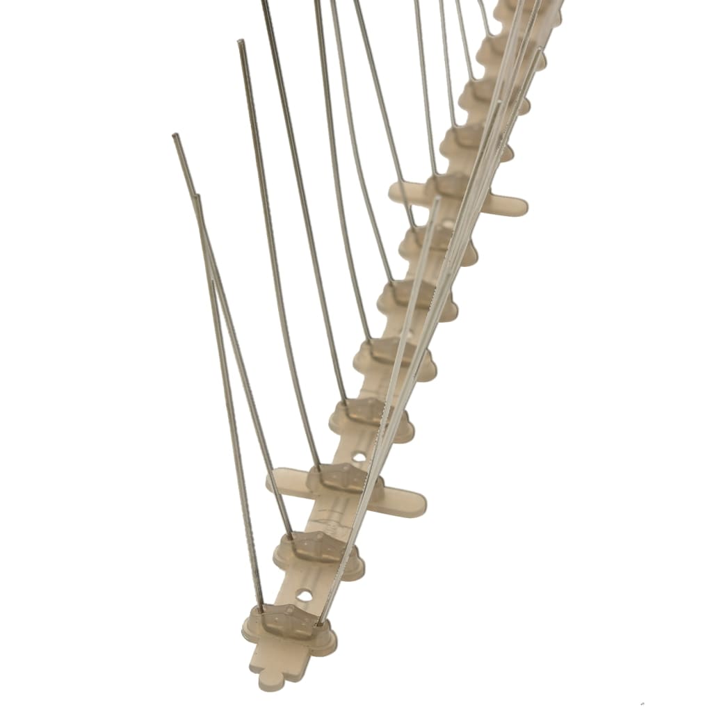 Set Dissuasori per Uccelli e Piccioni 6 pz 5 File 3 m